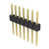 Pin Header 7 Pin 2.54x2.5mm 11.6MM PBT Gold Plate Straight